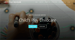 Desktop Screenshot of childsplaykids.com