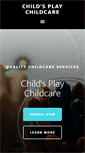 Mobile Screenshot of childsplaykids.com